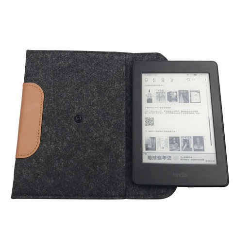 case For sony PRS-T1 T2 T3 PRS-600 PRS-650 Touch edition 6'' felt cloth ereader sleeve ► Photo 1/6