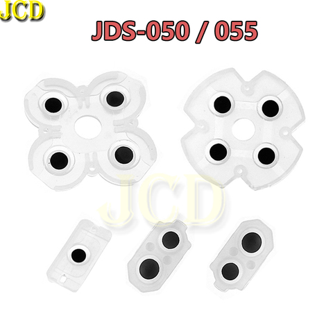 JCD For Sony Playstation 4 PS4 Controller Conductive Silicone Buttons Rubber Pads for PS4 JDS-050 055 5.0 Game Replacement Parts ► Photo 1/6