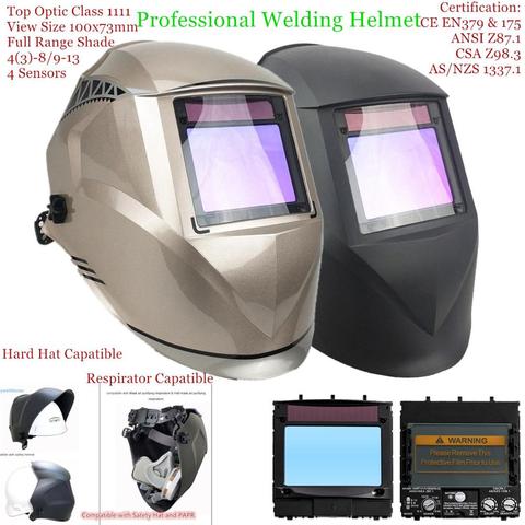 Welding Mask Top Size 100x73mm(3.94x2.87