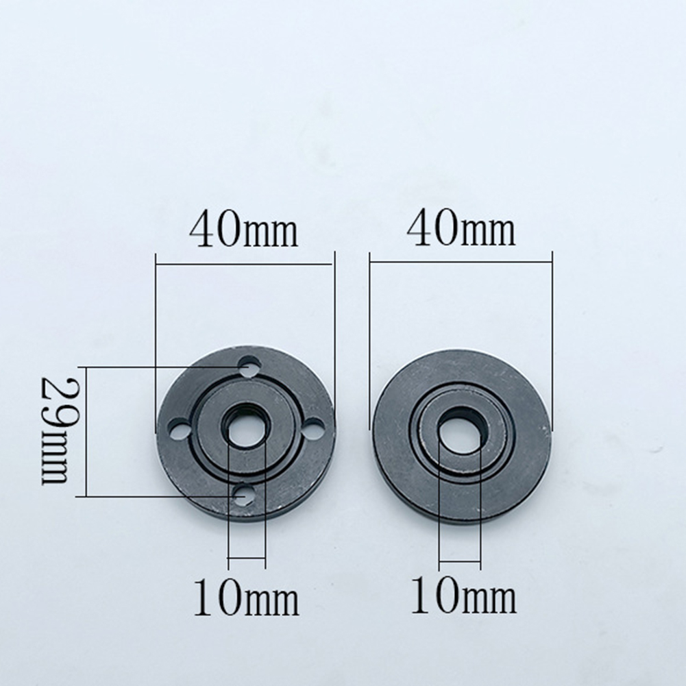 2pcs Thread Replacement Angle Grinder Type 100 Modified Type 125 Inner 10mm Outer Flange Nut Set Electric Angle Grinder Parts ► Photo 1/6