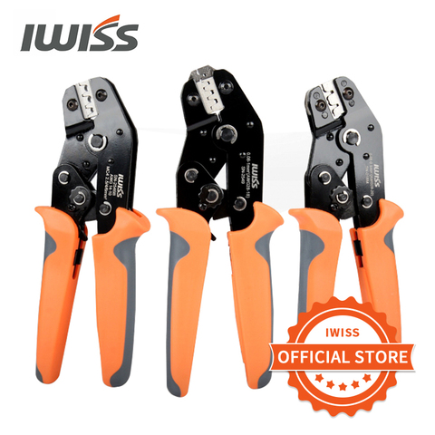 IWISS SN Series Ratchet Crimping tool  Dupont XH2.54 ,PH2.0，2510 terminal Crimping Pliers Electrical tools SN-11011/02C/28B/48B ► Photo 1/6