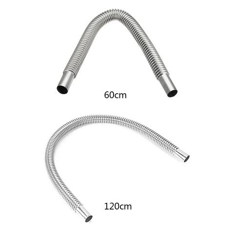 Durable Car Diesel Heater Exhaust Pipe Stainless Steel Parking Heater Fuel Tank Exhaust Pipe Air Heater Tank Car Accessories ► Photo 1/6