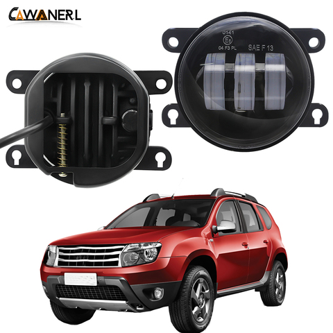 Fog Light Assembly For Renault Duster 2012 2013 2014 2015 Car 30W 6000LM Front Bumper LED Fog Lamp Daytime Running Light 12V ► Photo 1/6