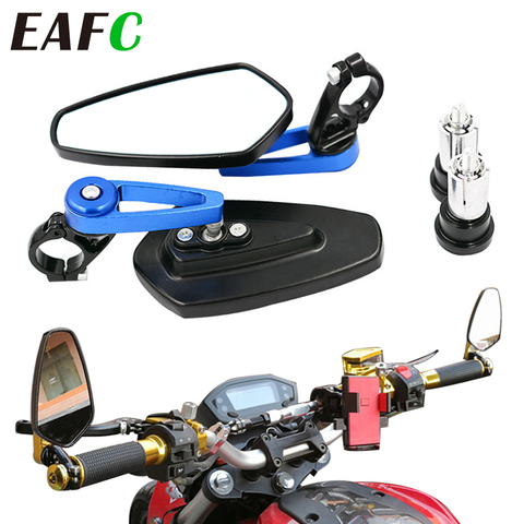 2Pcs Motorcycle Aluminum 7/8