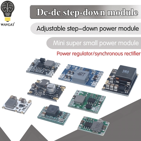 3A 5A 8A DC-DC Buck Step-down Power Supply Module 5V-12V 24V to 5V 3.3V 9V 12V Fixed Output High-Current ► Photo 1/6