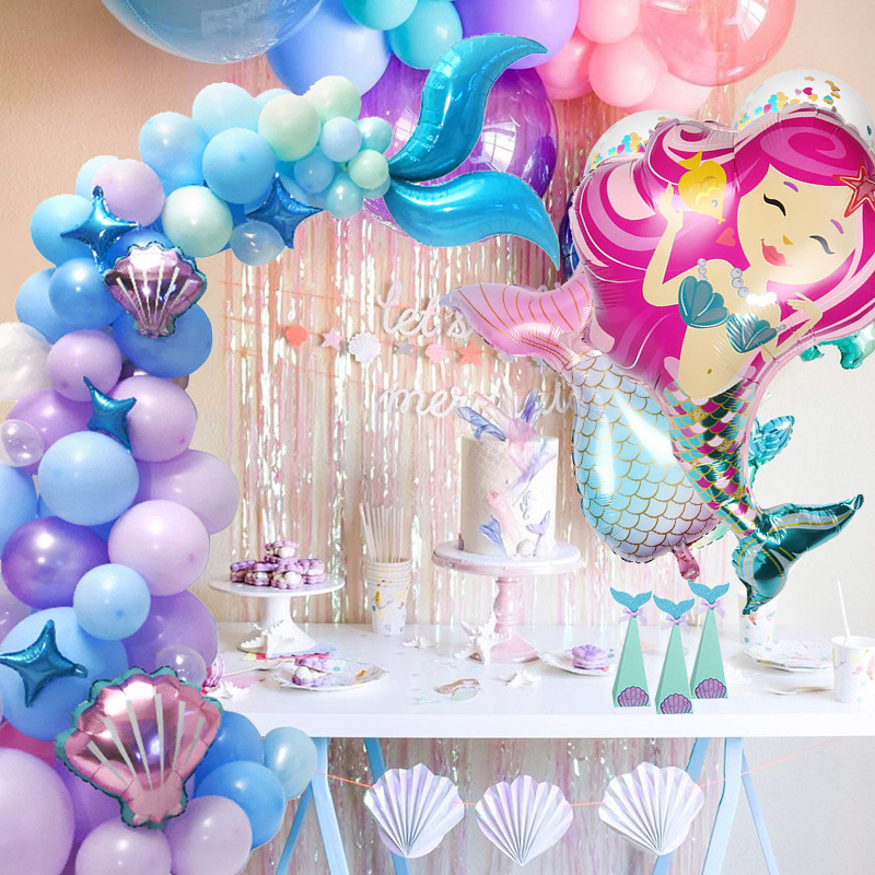 Mermaids Straw 21PCS Paper Straws Birthday Party Festive Supplies  Decoration Under the Sea Paper Drinking Straws - AliExpress