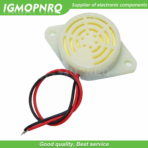 2PCS SFM-27 DC 3-24V 90DB white  Beep Alarm Electronic Buzzer Sounder Continuous sound ► Photo 1/2