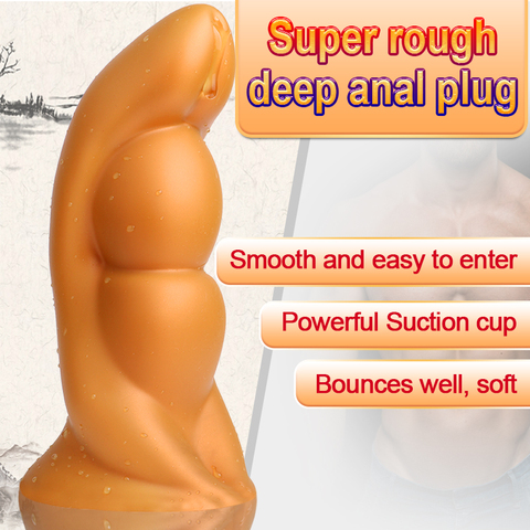 LURE Adult Large Anal Sex Toys Huge Size Butt Plugs Prostate Massage For Men Female Anus Expansion Stimulator Big Anal Beads ► Photo 1/6