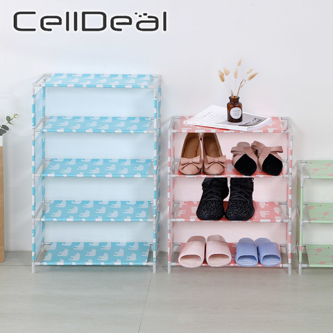 Layers Simple Shoe Rack Put Shoes Shelf Multi Functional Modern Bedroom  Storage