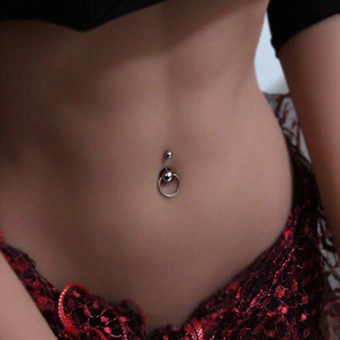 1PC New Surgical Steel Navel Piercing Sexy Belly Piercing Ombligo Belly Button Rings Nombril Navel Rings Earrings Body Jewelry ► Photo 1/6