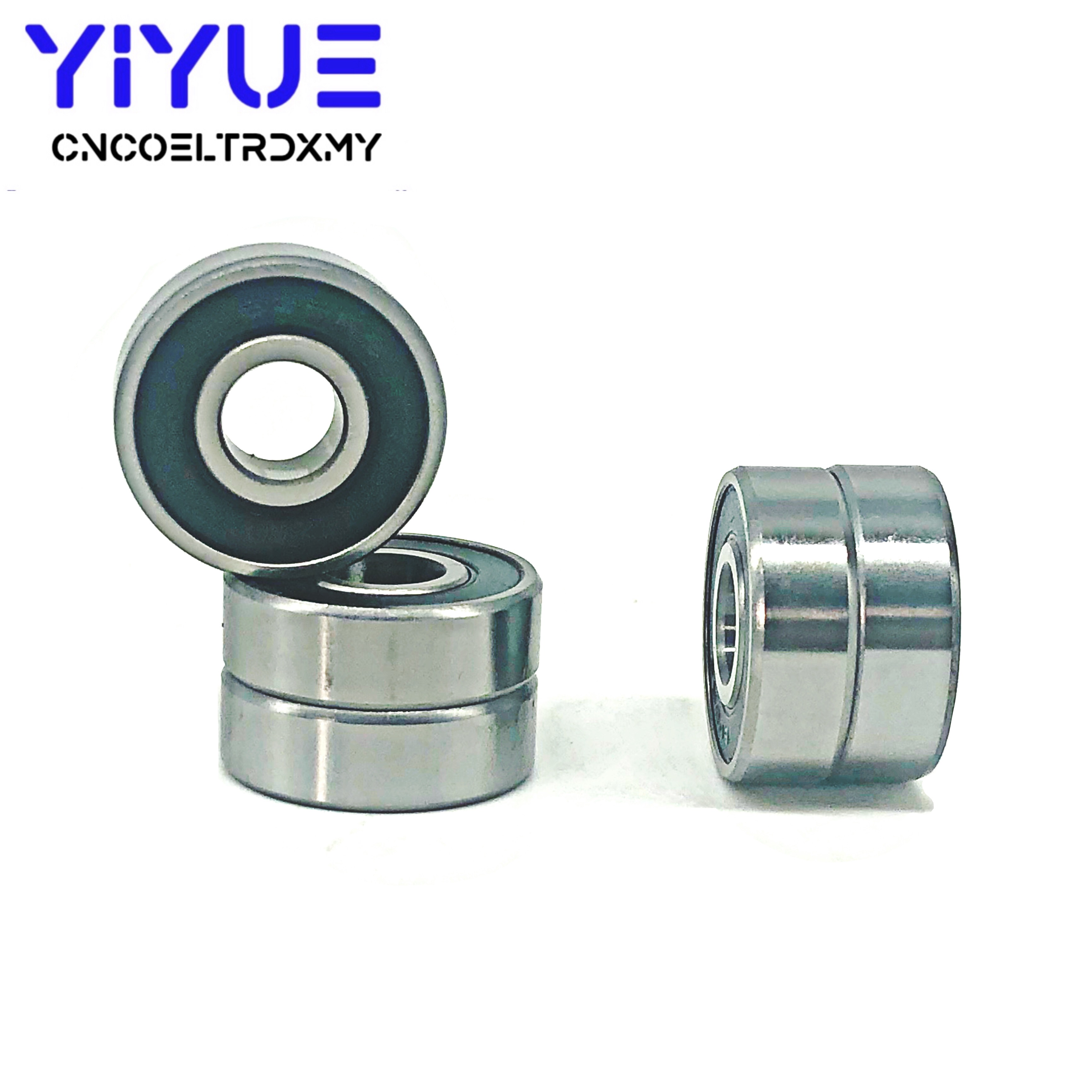 10PCS/lot 608RS Bearing 8*22*7 mm ABEC-5 Skateboard Scooter 608 2RS Skate Roller Ball Bearings Kit Miniature Ball Bearing ► Photo 1/6