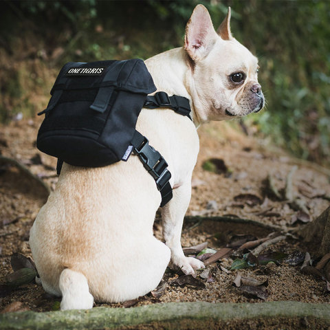 OneTigris EUREKA K9 Backpack Small Dog Treat Tote Pack + Litter Bag Exit for Small Dog Travel Camping ► Photo 1/6