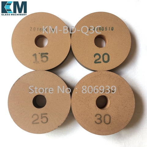 Free Shipping! BD 100x22(hole)-15/20/25/30(Height)mm Polishing wheels For glass final polishing wheel,shape edging machine ► Photo 1/6