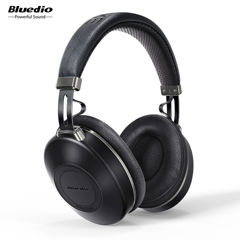 Bluedio H2 Bluetooth 5.0 Headphones ANC Wireless Headset HIFI sound step counting SD card slot Cloud function APP support ► Photo 1/6