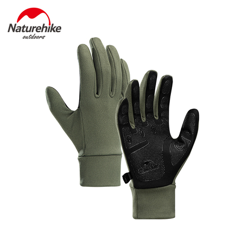 Naturehike Outdoor Touch Screen Slip-Proof Gloves Hiking Cycling Mountaineering Men and Women Thin Full Finger Gloves ► Photo 1/6