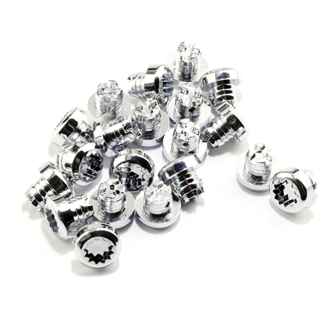 25x 7.5mm Car Wheel Rivets Nuts Replacement For Rims Cap Lip Decoration Screw Bolt Tires Styling chrome Silver ► Photo 1/5