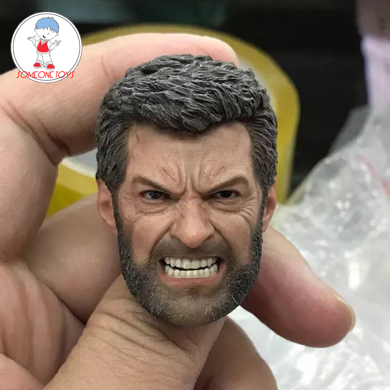 ELEVEN 1/6 Chest Stand For Wolverine Logan Male Head Sculpt For Action Figures 
