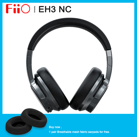 FiiO EH3 NC EH3NC Over-Ear ADI Noise cancelling Bluetooth 5.0 Headphone support LDAC/aptX HD/One-touch NFC/50hr Battery Life ► Photo 1/6