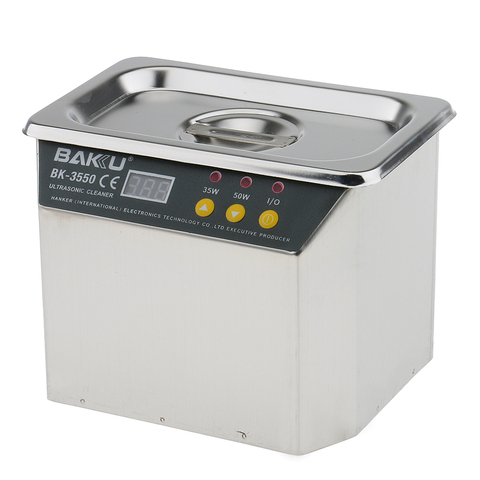Stainless Steel Jewelry Watch Ultrasonic Cleaner Electronic Parts Cleaning Machine EU Plug ► Photo 1/6