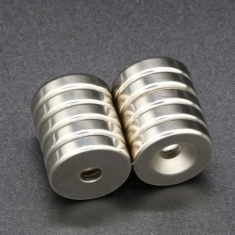 2/5/10/15Pcs 20x5-5 Neodymium Magnet 20mm x 5mm Hole 5mm NdFeB N35 Round Super Powerful Strong Permanent Magnetic imanes Disc ► Photo 1/6