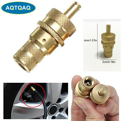 1Pcs 4WD Universal Brass off the Road Automatic Tire Deflators Accessories Kit 6-30 PSI Adjustable  bleeder Set 6-30 PSI Auto Ca ► Photo 1/6