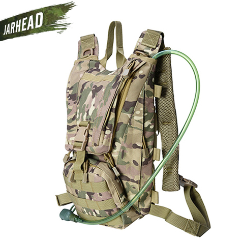 2.5L Water Bag Sport Riding Tactical Camel bag Backpack Hydration Military Camouflage Pouch Rucksack Camping Pack Bicycle Bag ► Photo 1/6