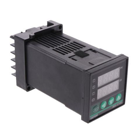 PID Digital Temperature Controller REX-C100 0 To 400degree K Type Input SSR Output Temp Controller LS'D Tool qiang ► Photo 1/6