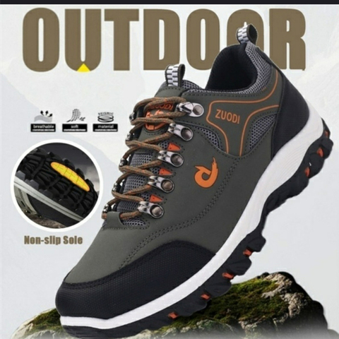 2022 New Brand Fashion Outdoors Sneakers Waterproof Men's shoes Men Combat Desert Casual Shoes Zapatos Hombre Big Size 39-48 ► Photo 1/6