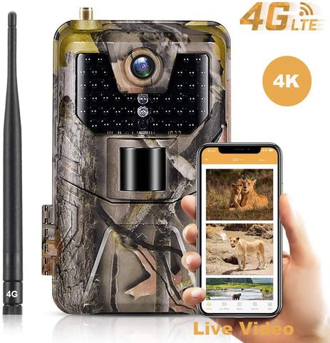 FTP SMTP 4G MMS SMS Email Trail Camera Wireless Wildlife Wild Hunting Cameras Cellular Mobile  HC900LTE 20MP 1080P Night Vision ► Photo 1/6