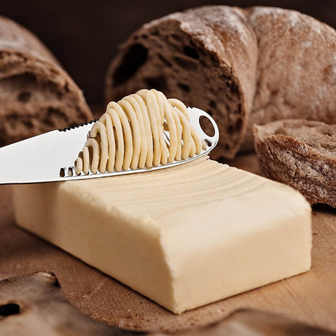 Multifunction Stainless Steel Butter Knife Cheese Jam Spreaders Cream Knifes Utensil Cutlery Dessert Toast For Breakfast Tool ► Photo 1/6
