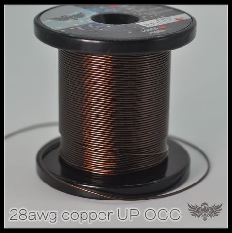 NEOTECH OCC   Headphone Upgrade Line 7N UP-OCC  COPPER 28AWG MMCX  UPOCC 99.99998%  Translucent black ► Photo 1/1