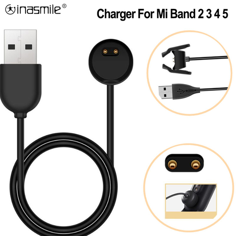 Fast Charging Cable Charger For Xiaomi Mi Band 5 4 3 2 Cable Data USB OTG Adapter Station Portable Dock For MiBand 3 4 5 Charge  ► Photo 1/6