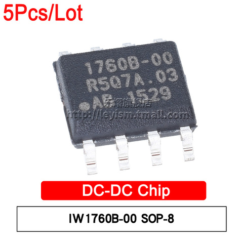 (5piece) 1760-00 IW1760-00 IW1760-01 IW1760B-00 IW1760B-31 IW1760B-31 IW1760B-03 SOP-8 TV power management chip ► Photo 1/3