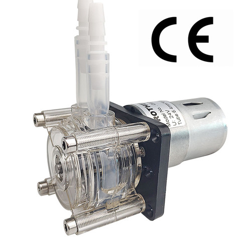 Peristaltic Pump DC 12V/24V Large Flow Dosing Pump For Vacuum Aquarium Lab Analytical ► Photo 1/6