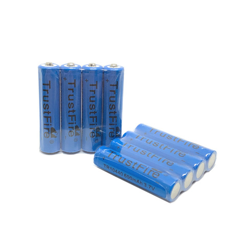 TrustFire AAA TR10440 Li-ion Rechargeable Battery 3.7V 10440 600mAh Lithium Batteries For LED Flashlights Torch ► Photo 1/4
