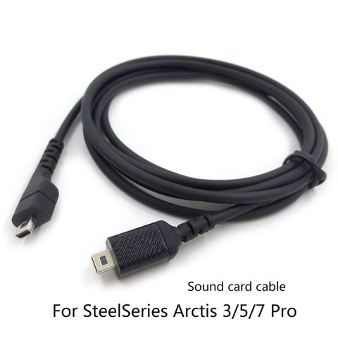 Replacement Sound Card Extension Cords Audio- Cables For Steel-Series Arctis 3/5/7 Pro Gaming Headphone ► Photo 1/6