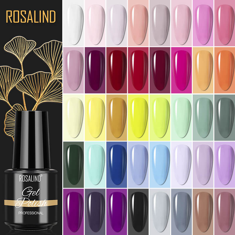 Automatisering Museum Grap Price history & Review on ROSALIND Gel Polish Semi Permanent Gel Varnishes  All For Nails Manicure Classic Color Gel Nail Polish Primer Nail Art Gellak  | AliExpress Seller - Rosalind RC Nail