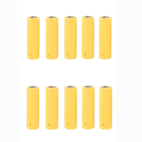 10Pcs AA AAA Size Dummy Fake Battery Setup Shell Placeholder Cylinder Conductor ► Photo 1/6