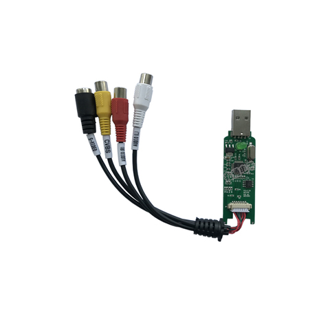MS2106S  / AV & SV to USB development board / AV to USB chip / CVBS to USB chip acquisition card ► Photo 1/3