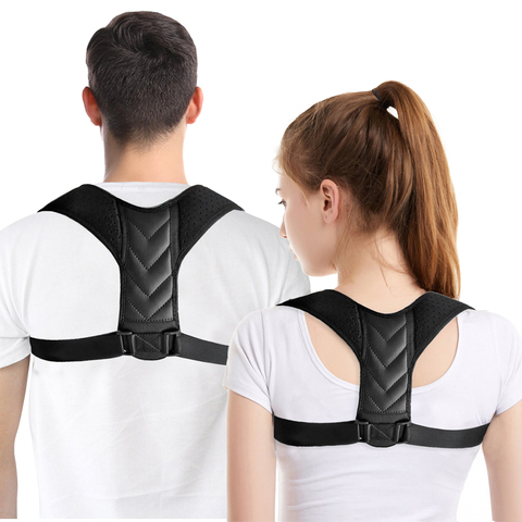 Adjustable Posture Corrector Brace Back Belt Support Corset Spine Shoulder Lumbar Posture Correction Support Corrector Unisex ► Photo 1/6