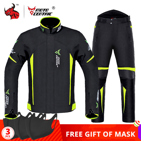 Motorcycle Jacket Waterproof Chaqueta Moto Windproof Suit Moto Protection Motorbike Riding Moto Jacket + Pants For 4 Season ► Photo 1/6