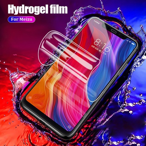 Case Cover Hydrogel Film For Meizu M8 M 8 LITE Screen Protector Explosion-proof COVER FOR Meizu X8 X 8 V8 Note 8 Not Glass ► Photo 1/6