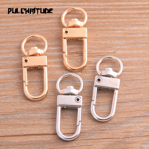 8pcs 13*34mm 2022 New Four Color Rhodium Plated Jewelry Findings,Lobster Clasp Hooks For Necklace&Bracelet Chain DIY ► Photo 1/6