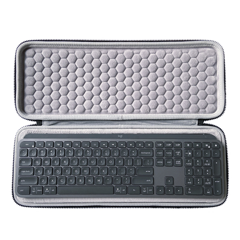 2022 New EVA Hard Case for Logitech MX Keys Advanced Wireless Illuminated Keyboard ► Photo 1/6