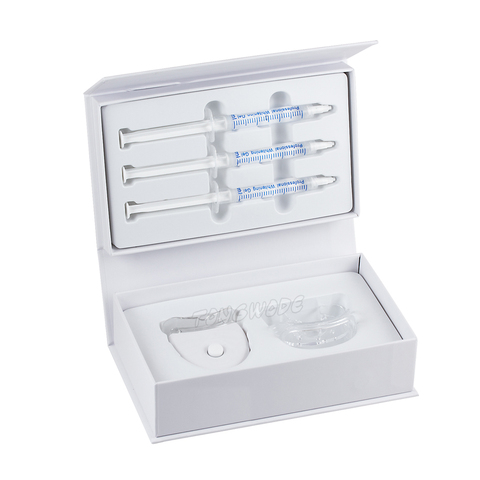 Dropshipping Fast Teeth Whitening Led Light Kit without Logo Gel Pens Oral Care Professional Dental Bleaching System Luxury Box ► Photo 1/6