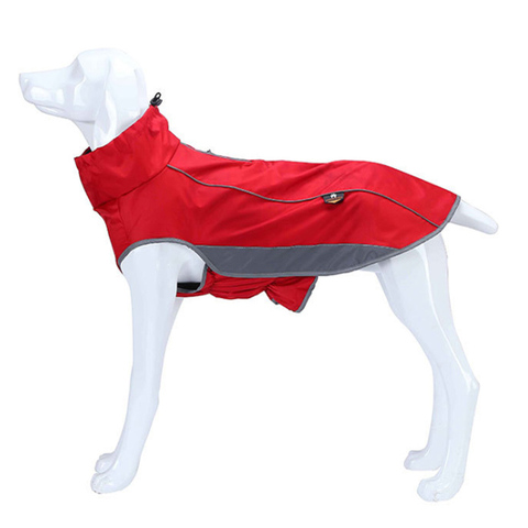 Dog Jacket Winter Reflective Waterproof Dog Ski Suit Fleece-Lined Winter Dog Clothes for Medium Big Dog Outdoor Hiking Windproof ► Photo 1/6