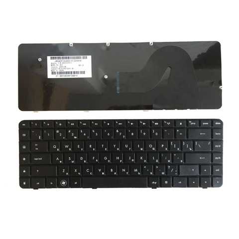 Russian Keyboard for HP Compaq Presario 56 62 CQ56 G56 CQ62 G62 RU Black AEAX6U00210 keyboard 9Z.N4SSQ.001 AEAX6U00110 ► Photo 1/4