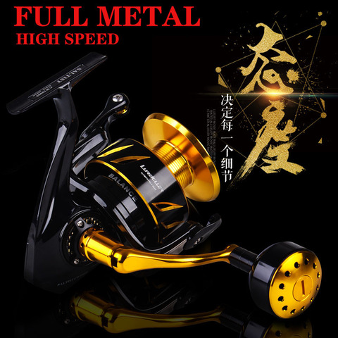 Japan Full Metal Spinning Jigging Reel Lurekiller Saltist CW4000H/CW5000H/CW6000/CW10000H 10BB 35KGS Drag  Power High Speed ► Photo 1/5