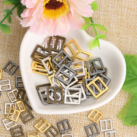 20/40Pcs Tiny 6/7/8.5mm Tri-glide Belt Buckle for DIY Doll Clothes Bags Mini Buckles Buttons Diy Doll Shoes Clothing Accessories ► Photo 1/6