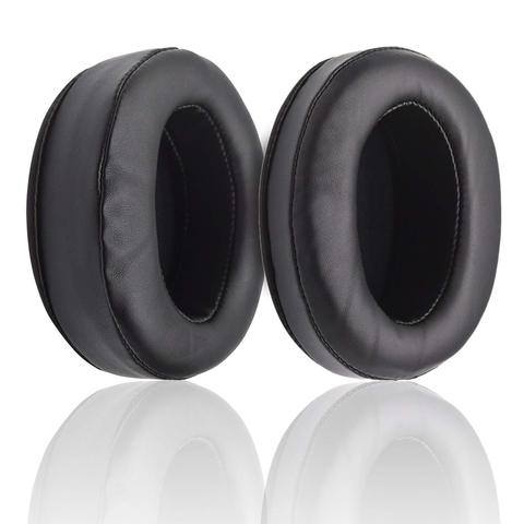 Leather Replacement Pillow Cushion Earpads Ear Pads Cup Cover For Brainwavz HM5 HM 5 For Sony MDR V6 ZX 700 Headphones 110*90MM ► Photo 1/6